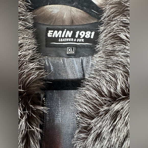 Italian Genuine Fur & Leather Vest – XL, Brand New, Rare Find - Picture 12 of 17